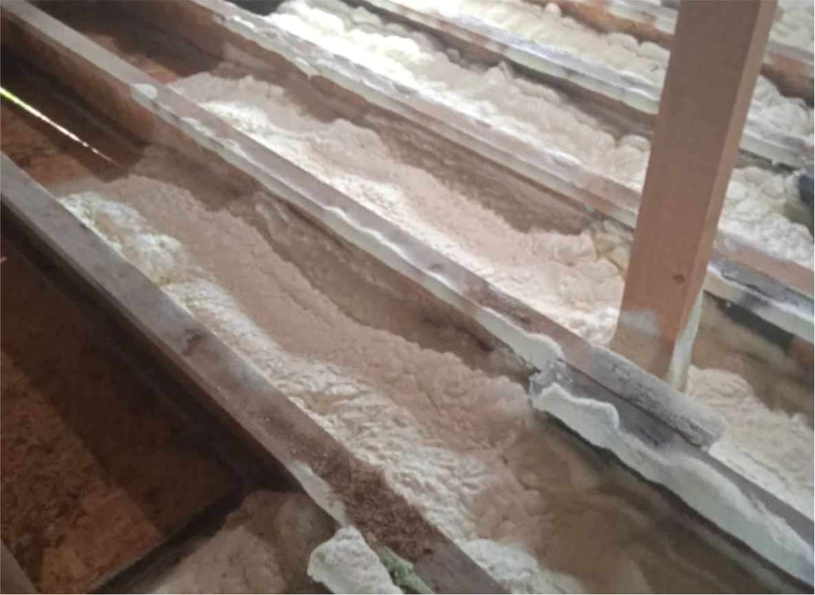 Утепление пенополиуретаном пола в частном доме