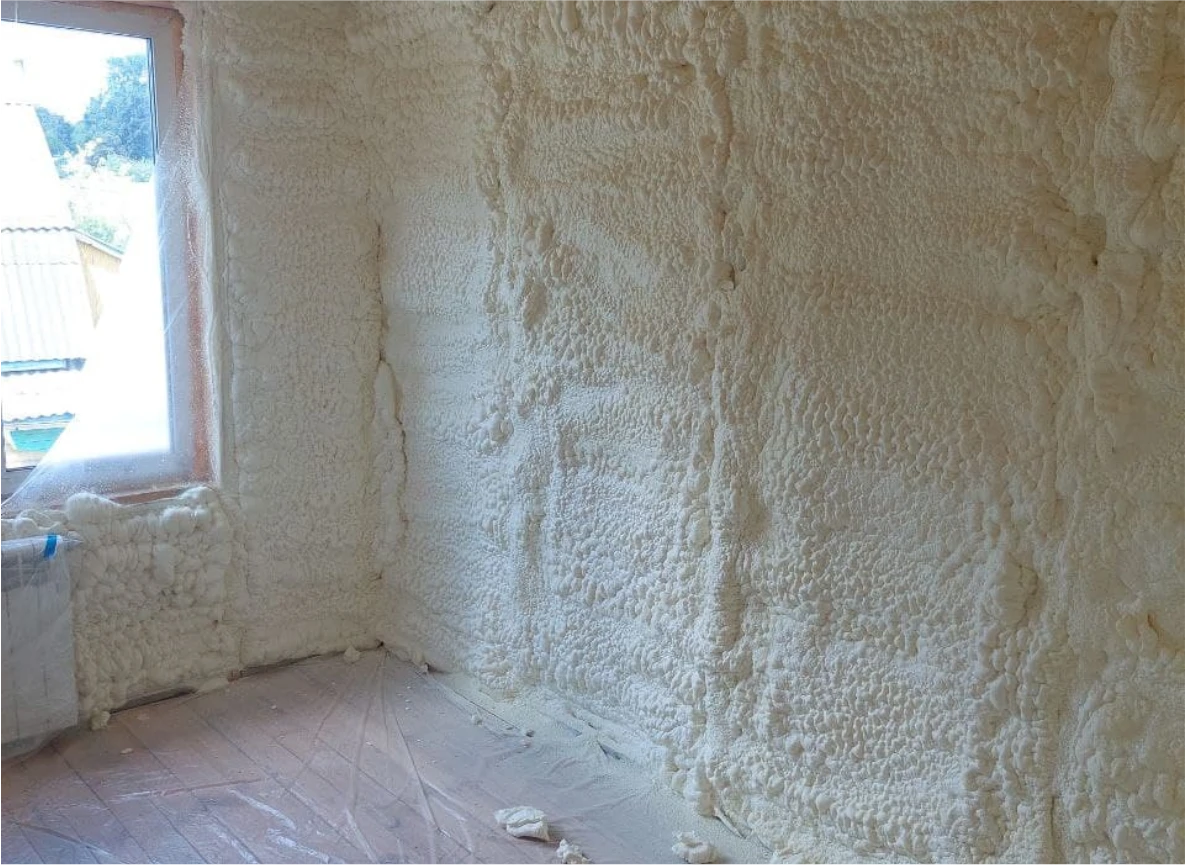 Утепление комнаты в частном доме с помощью ППУ